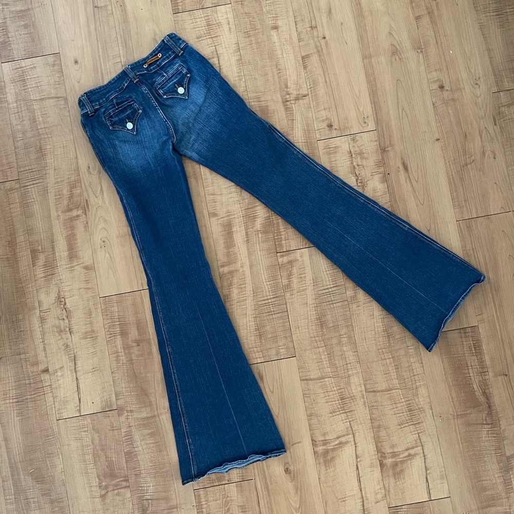 Vintage Rock & Republic Bowied Denim Slim Flared Jeans